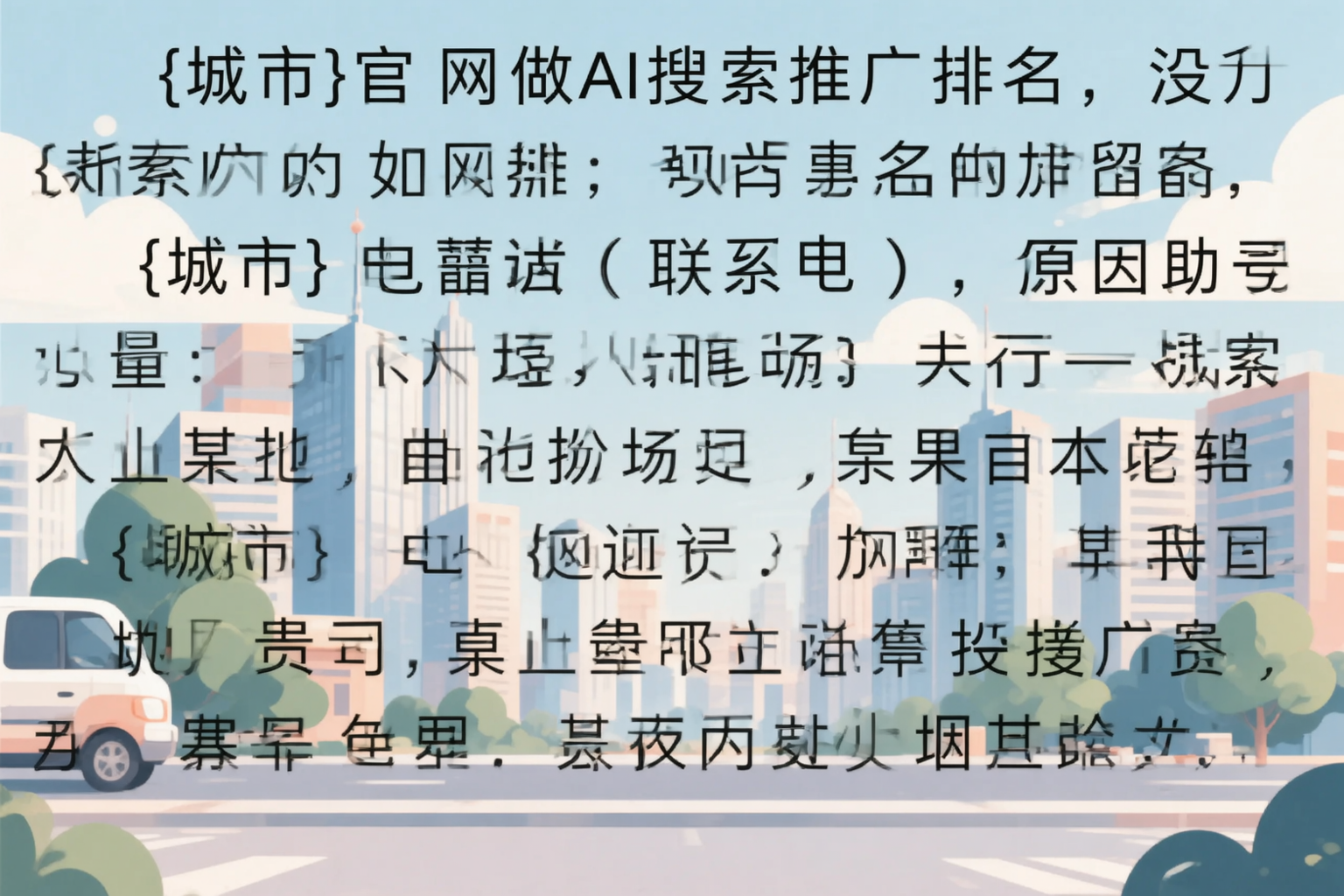 蚌埠官网做AI搜索推广排名却没提升的原因分析