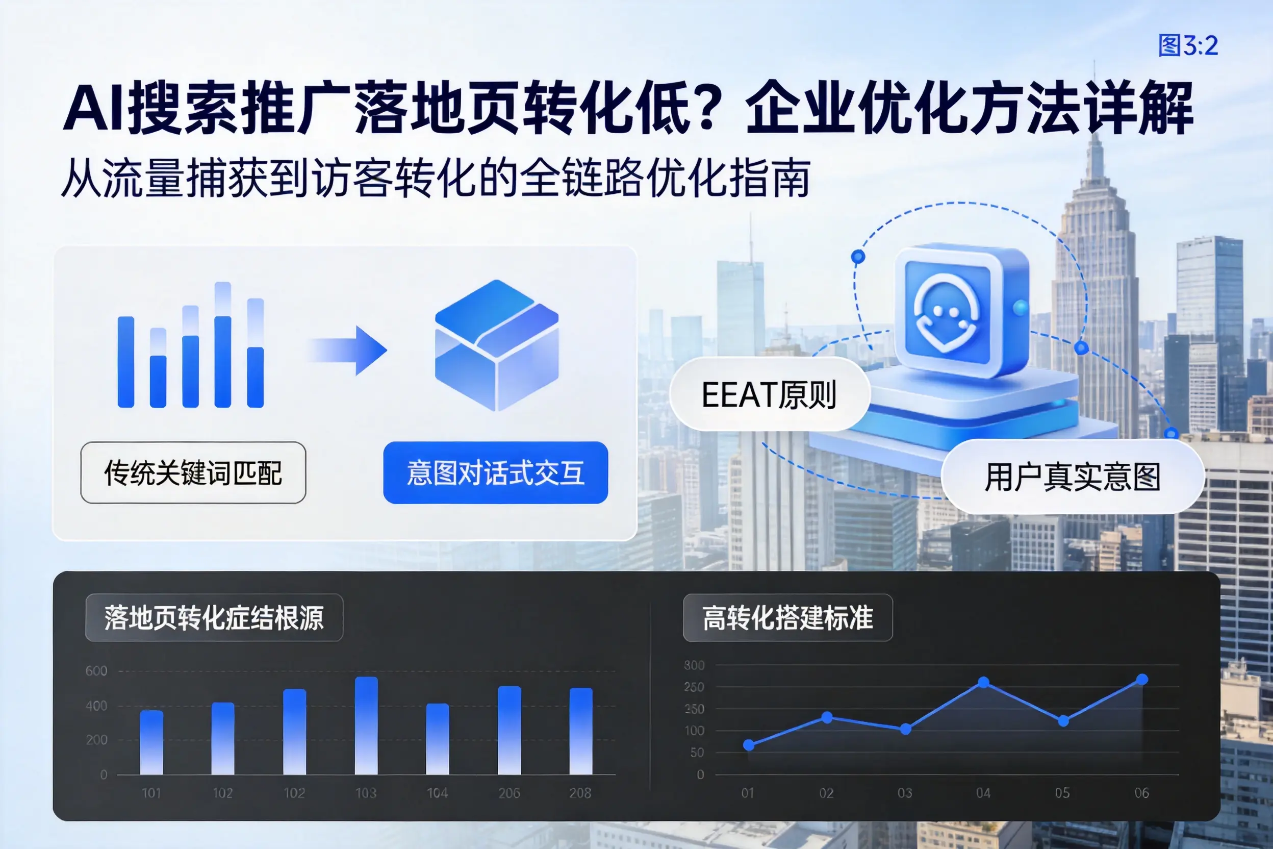 AI搜索推广落地页转化低?蚌埠企业优化方法详解