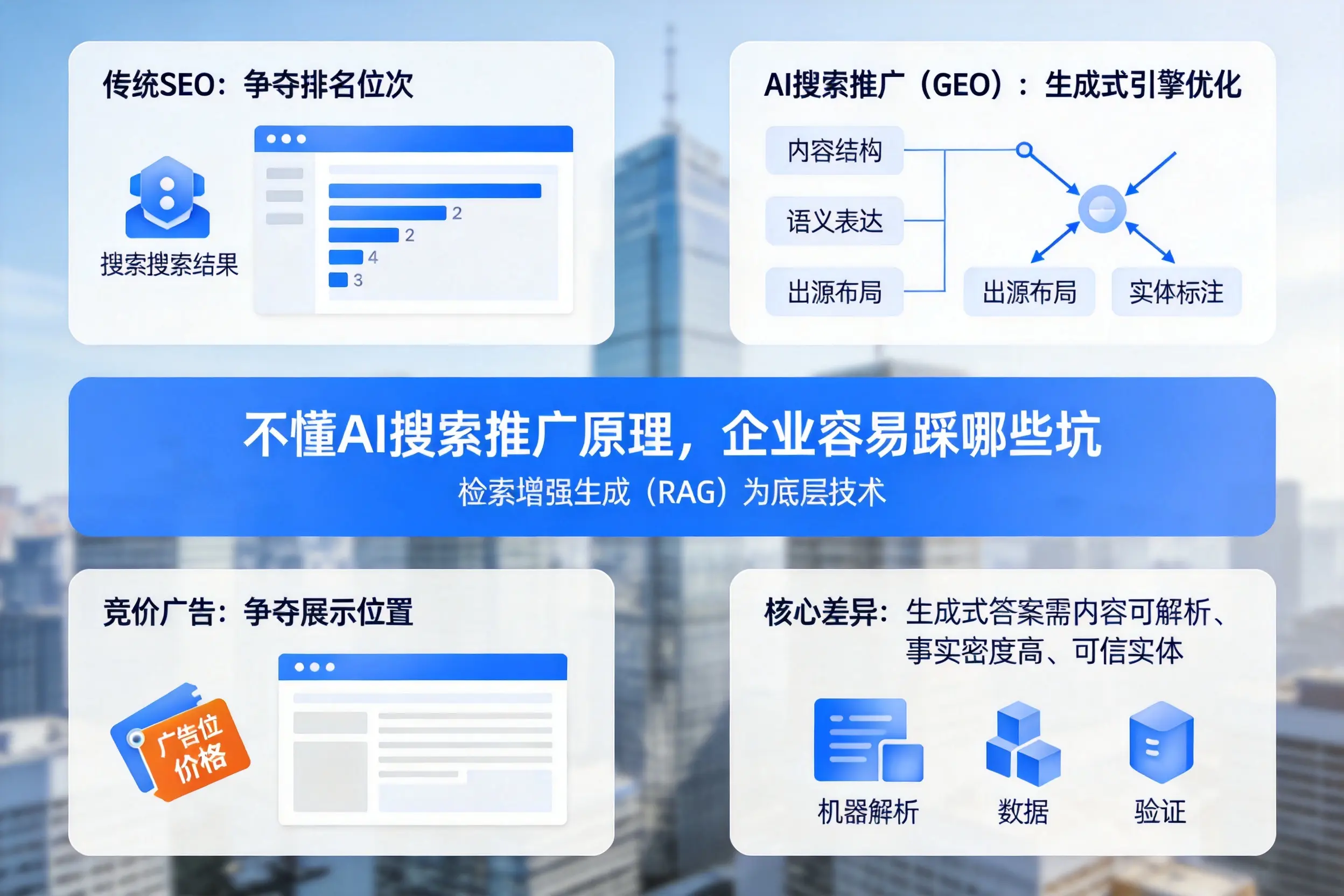 不懂AI搜索推广原理，蚌埠企业容易踩哪些坑