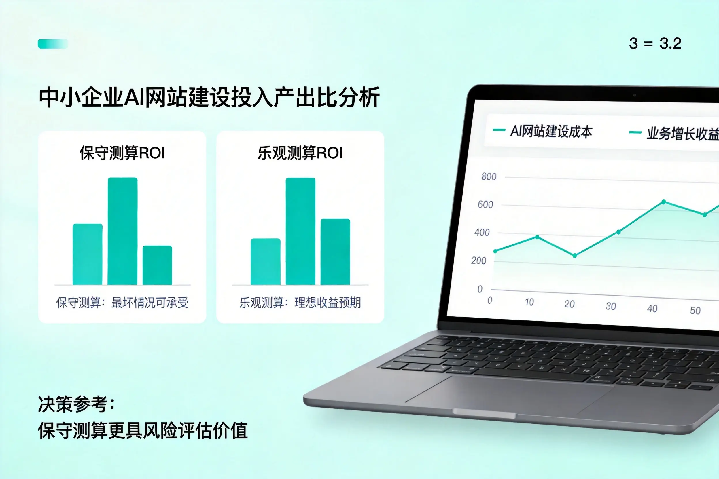 蚌埠中小企业AI网站建设投入产出比怎么算?先看这份分析