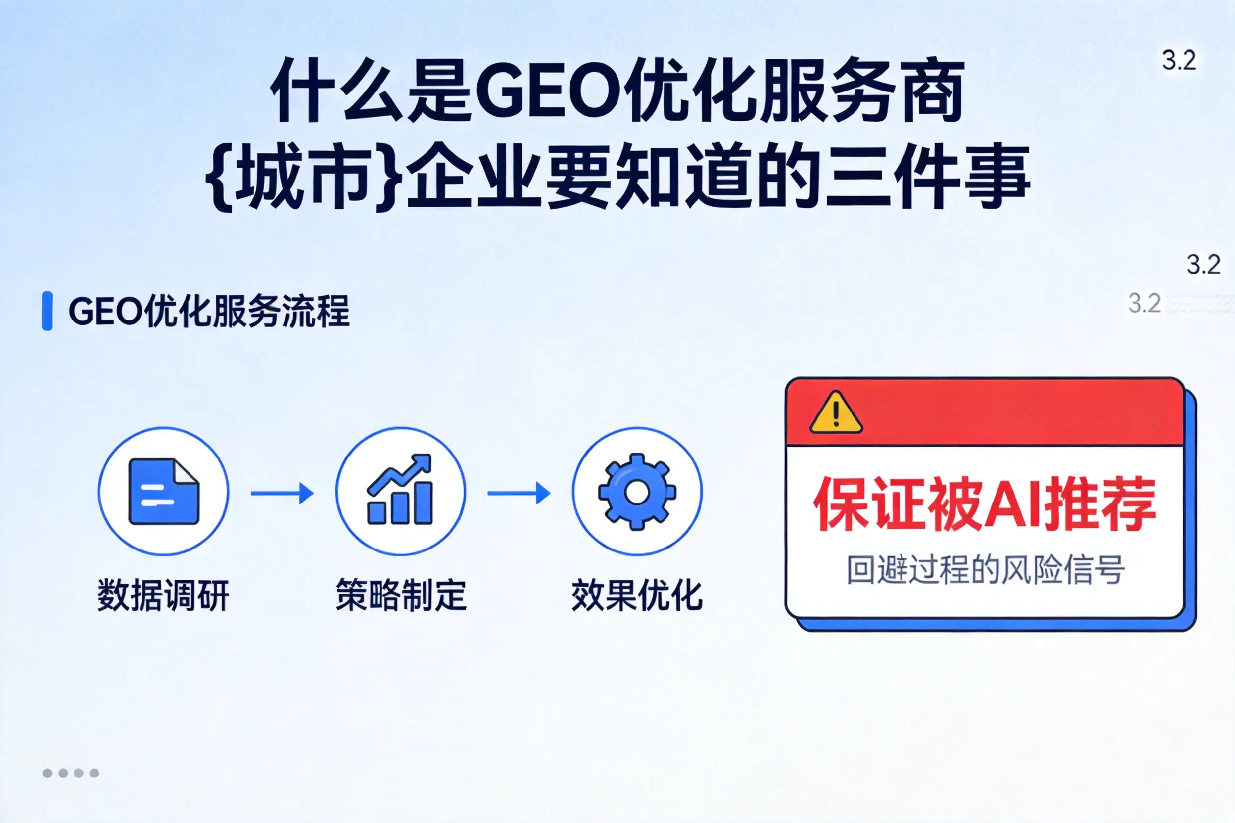 什么是GEO优化服务商蚌埠企业要知道的三件事