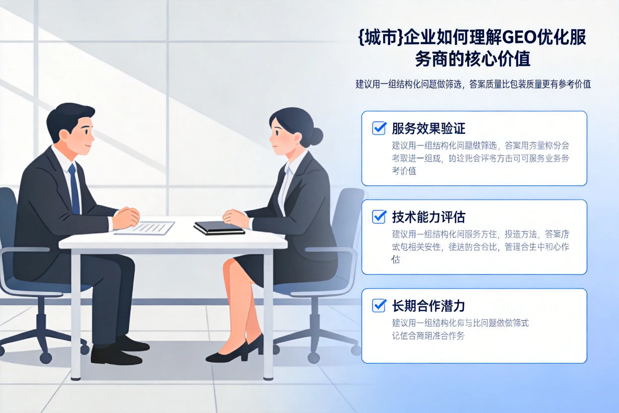 蚌埠企业如何理解GEO优化服务商的核心价值