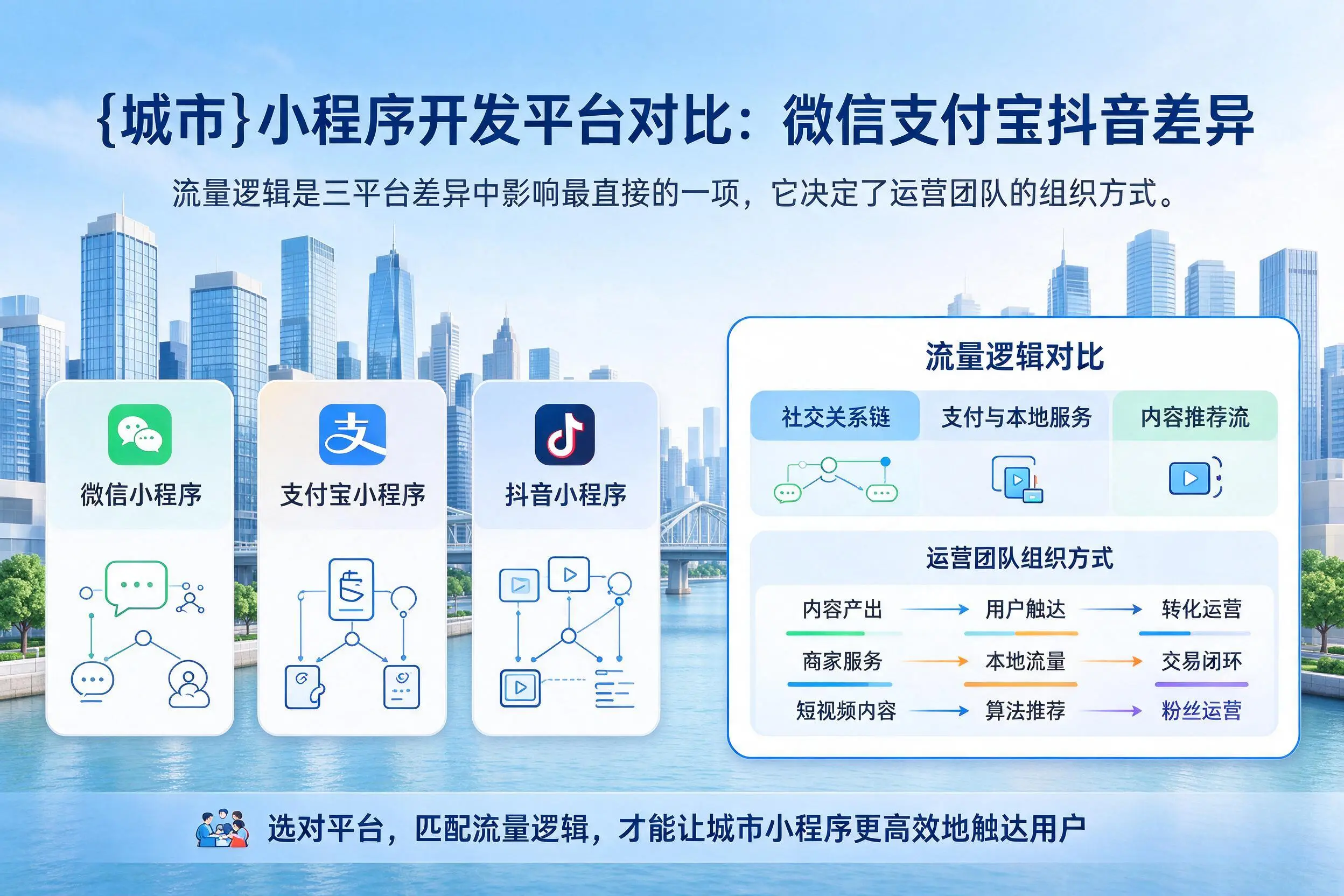 蚌埠小程序开发平台对比：微信支付宝抖音差异