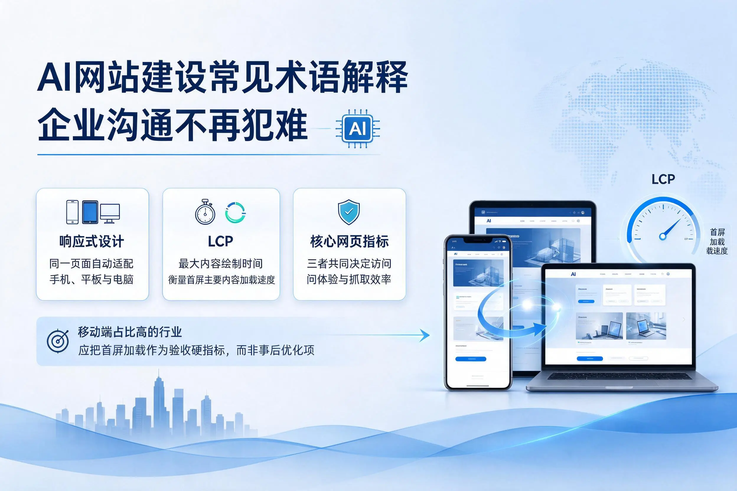 AI网站建设常见术语解释,蚌埠企业沟通不再犯难